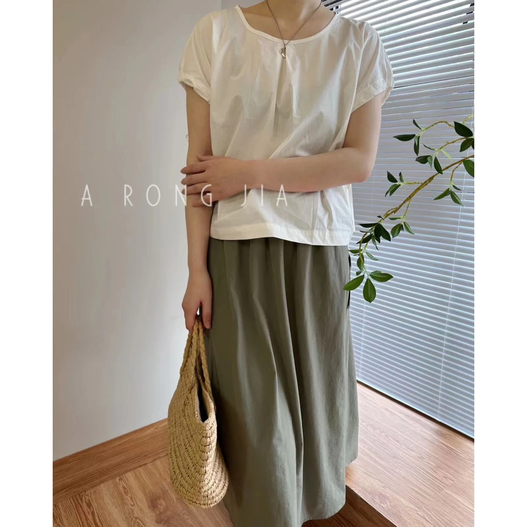 【ARONG阿荣家】无袖上衣23880-白色黑色-M