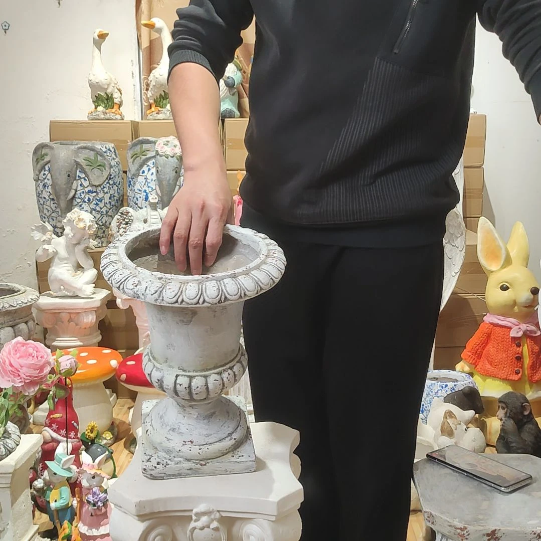 合成树脂高30厘米罗马花盆