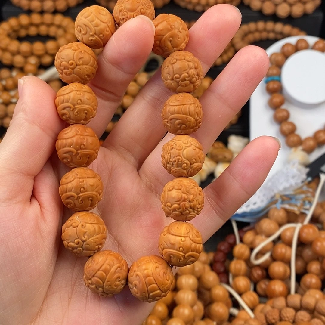 猴头核桃手串貔貅