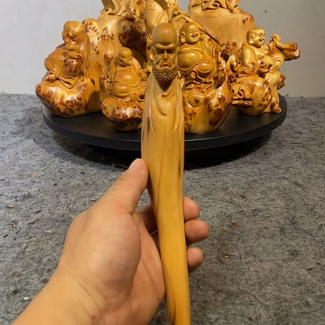 柏木（崖柏）木雕工艺品摆件家居装饰手把件