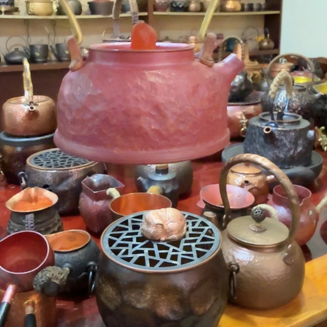 紫铜手工制作摆件