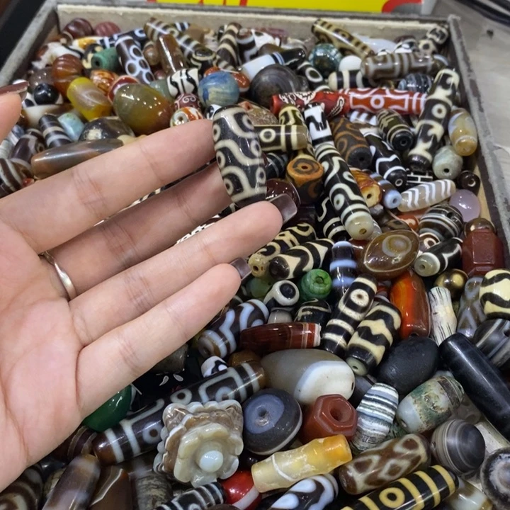 玛瑙/玉髓颈饰足银镀金镶嵌8