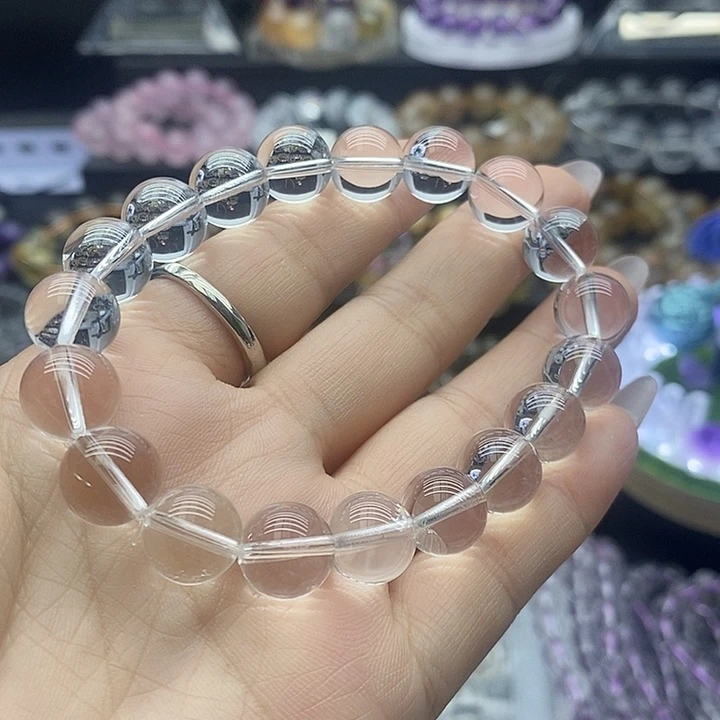 水晶手链未镶嵌白水晶