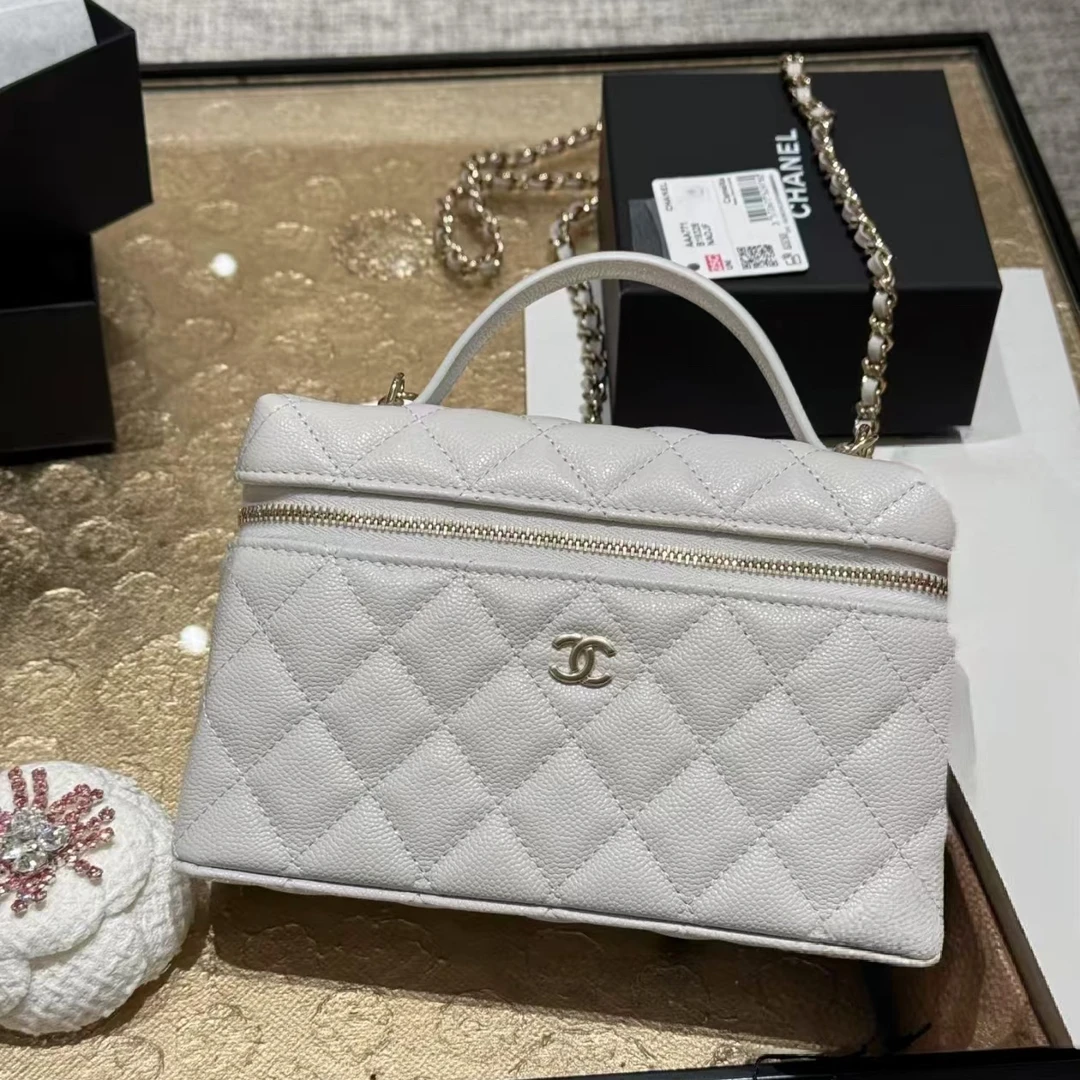 99新 Chanel/香奈儿 Chanel25C白金lp饭盒包 25090103-09