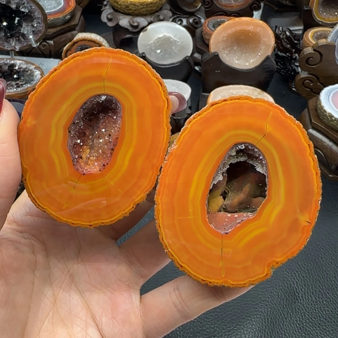 玛瑙/玉髓未镶嵌摆件