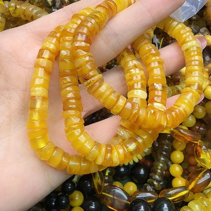 琥珀未镶嵌珠宝奇石