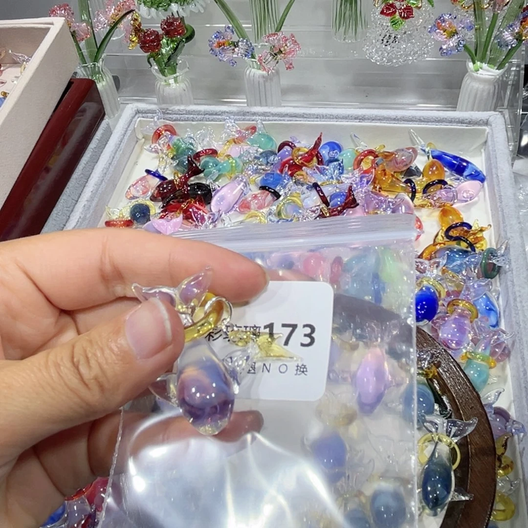 溺***奈颈饰玻璃173鲸鱼一个