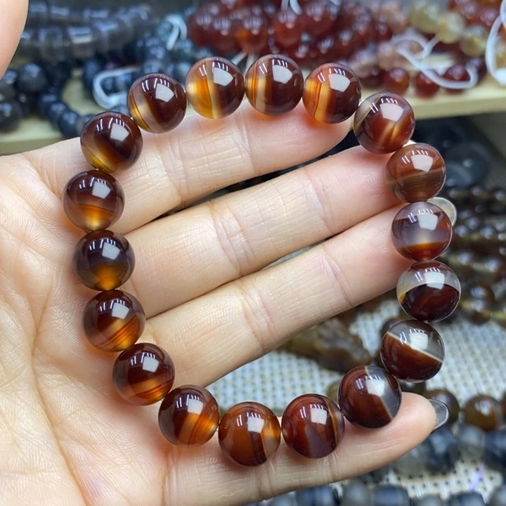 玛瑙/玉髓未镶嵌手链