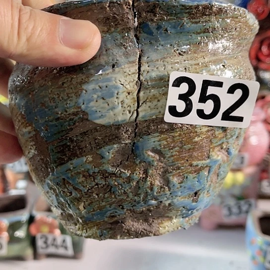 红陶瑕疵多肉植物花盆