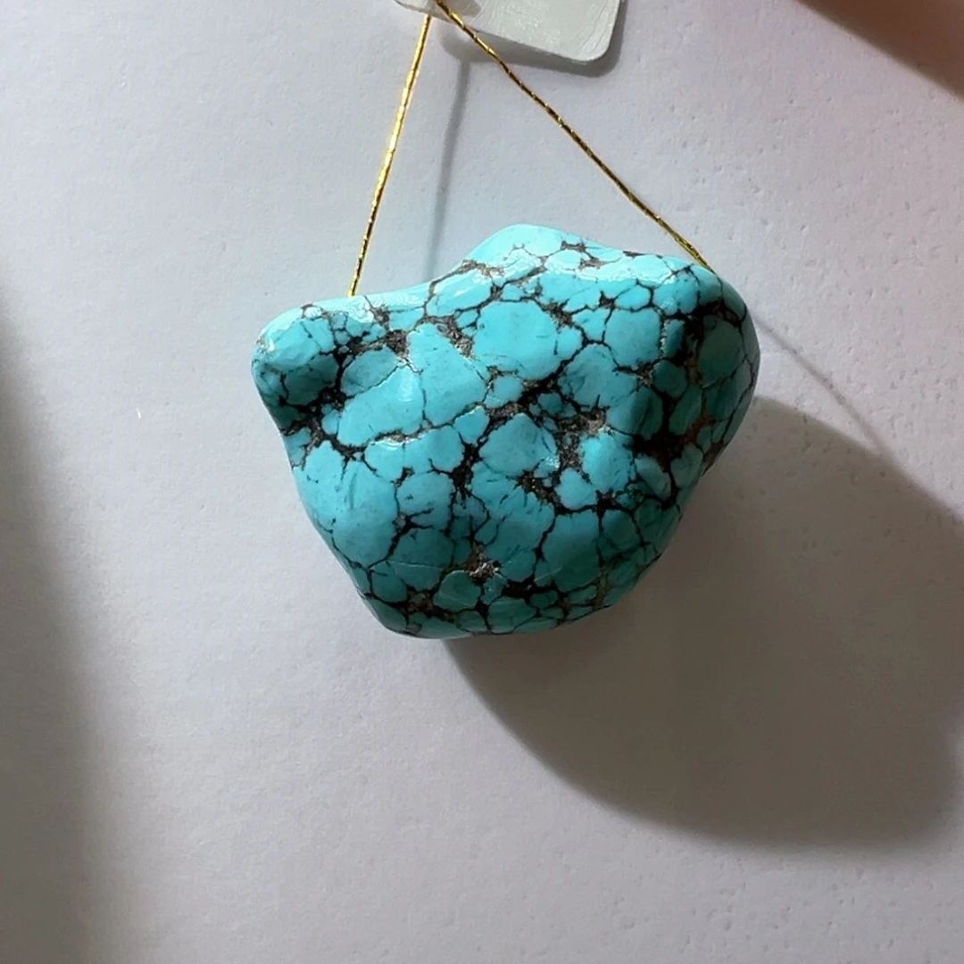 绿松石未镶嵌挂件