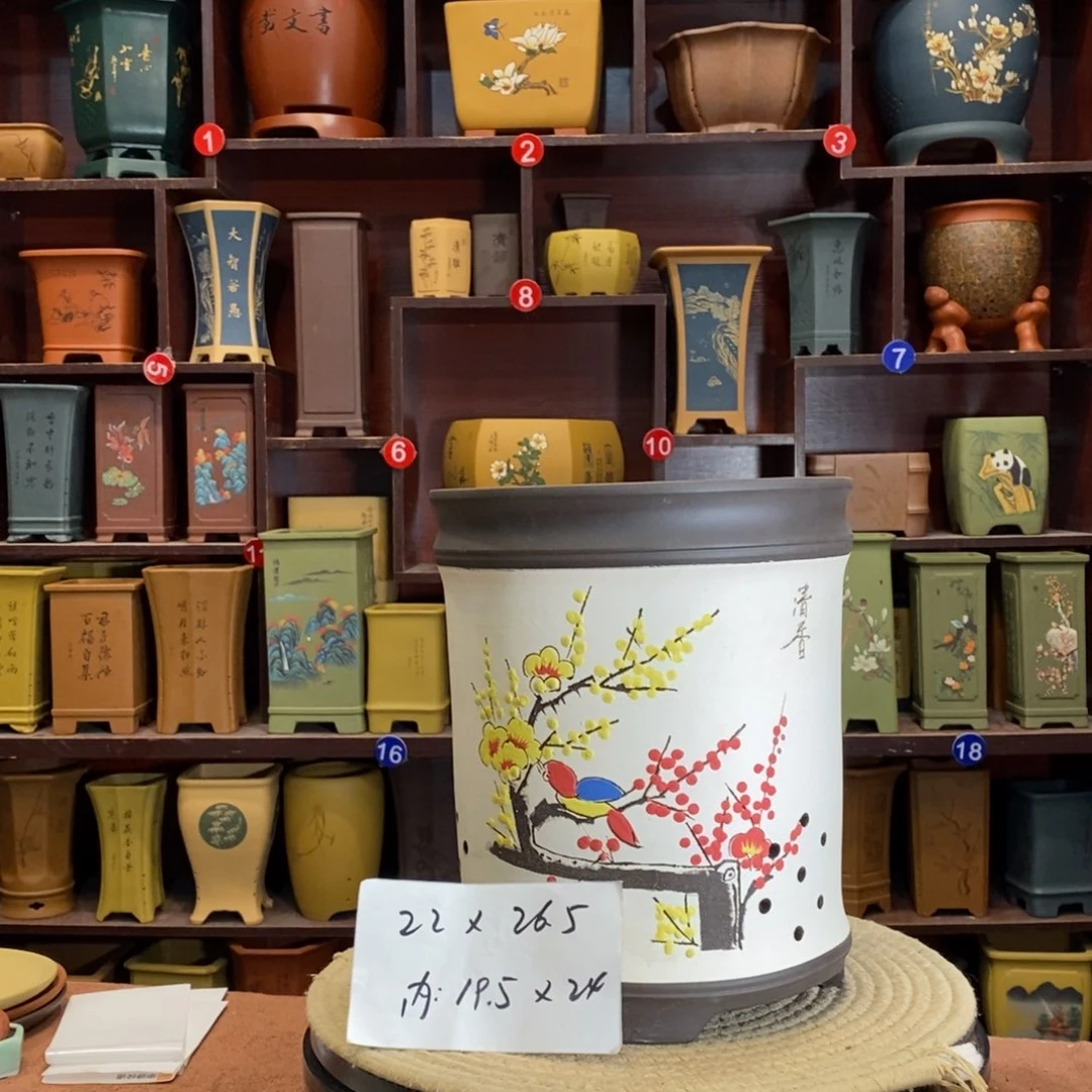 紫砂花盆紫砂艺术
