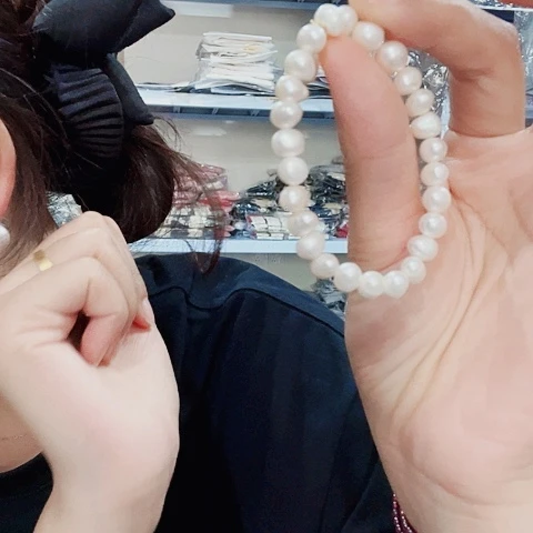 珍珠手串现货59.9