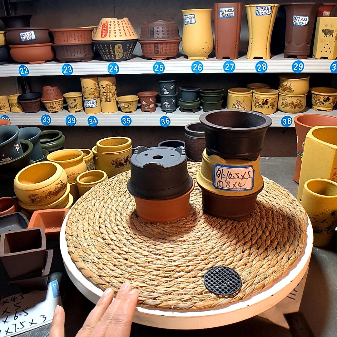 宜兴紫砂紫砂花盆花盆