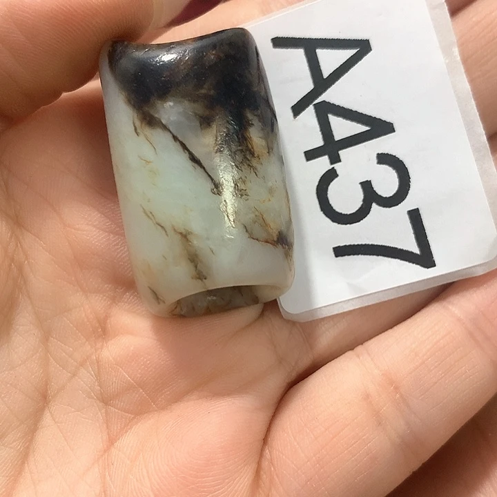 和田玉颈饰铂Pt950镶嵌