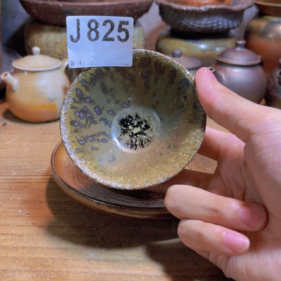 纯手工制作工艺（柴烧）裸烧纯手工制作柴烧825