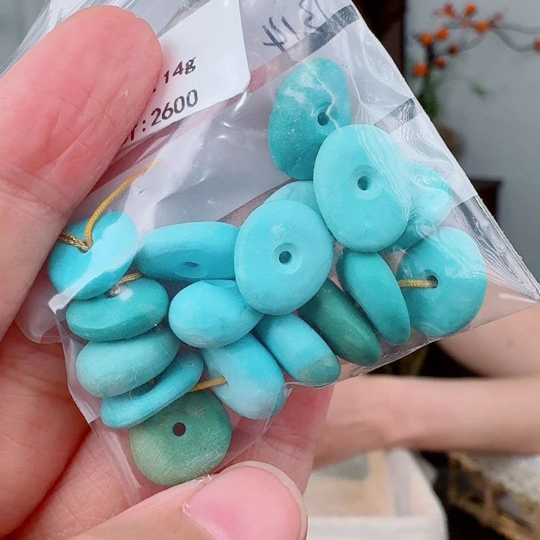 未镶嵌绿松石珠宝奇石