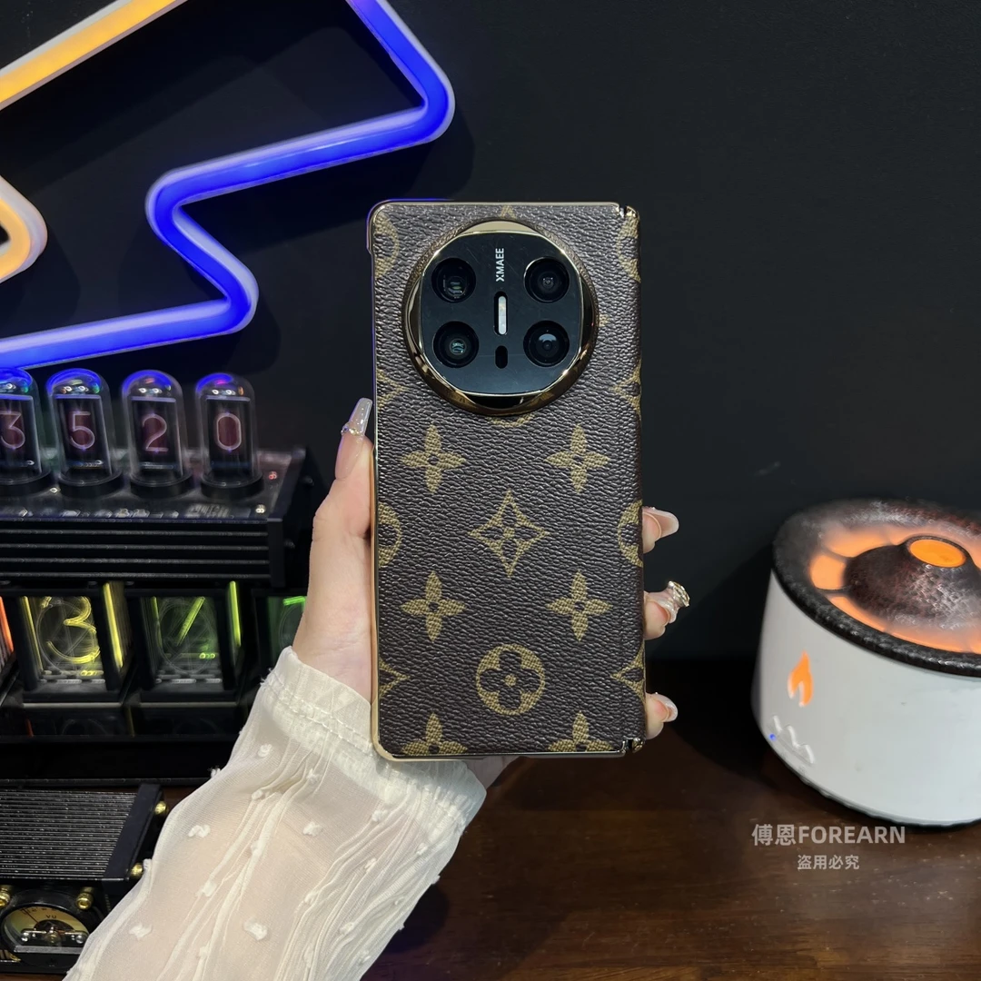 适用于华为matex6手机壳matex5折叠屏matex3保护套x6中轴后壳典藏