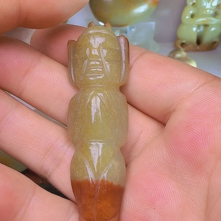 和田玉吊坠(不含链)未镶嵌