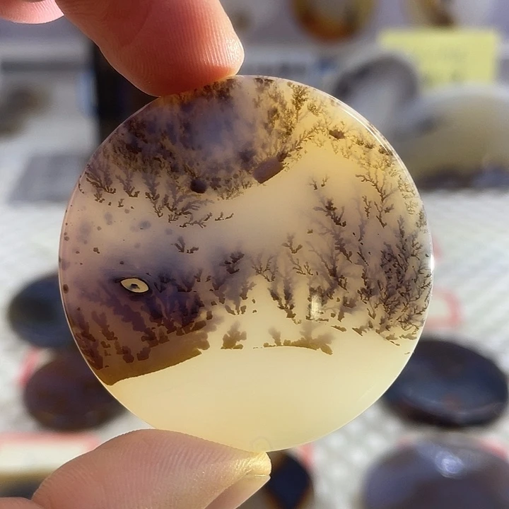 玛瑙/玉髓合金颈饰