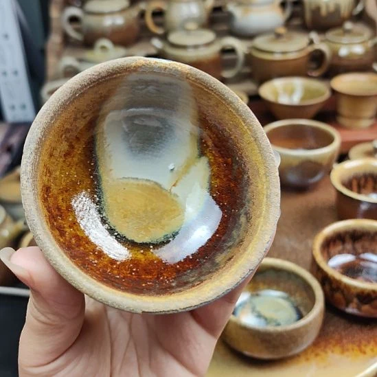 云南建水柴烧茶器特价杯