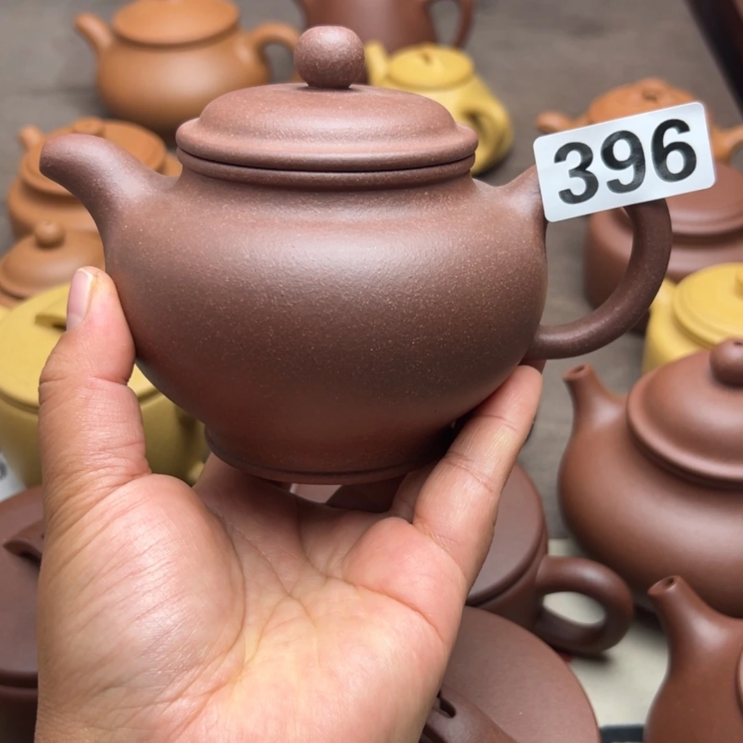 紫砂茶壶紫泥370cc左右