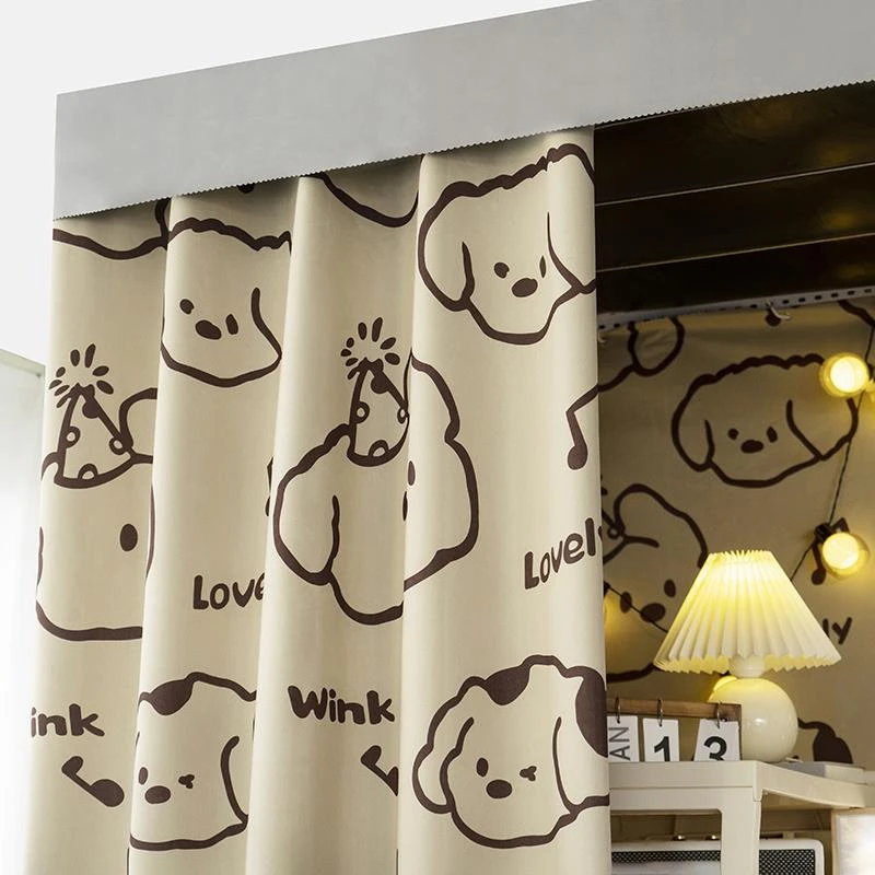 宿舍床帘上铺男下铺女全遮光围帘寝室大学专用帘子学生遮光布窗帘