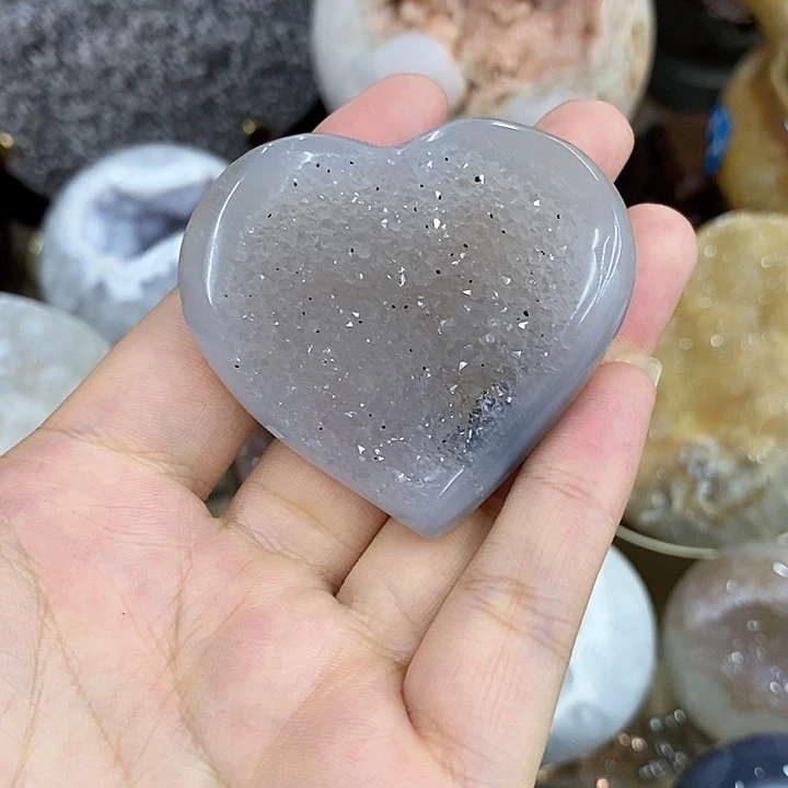 紫晶珠宝半成品未镶嵌