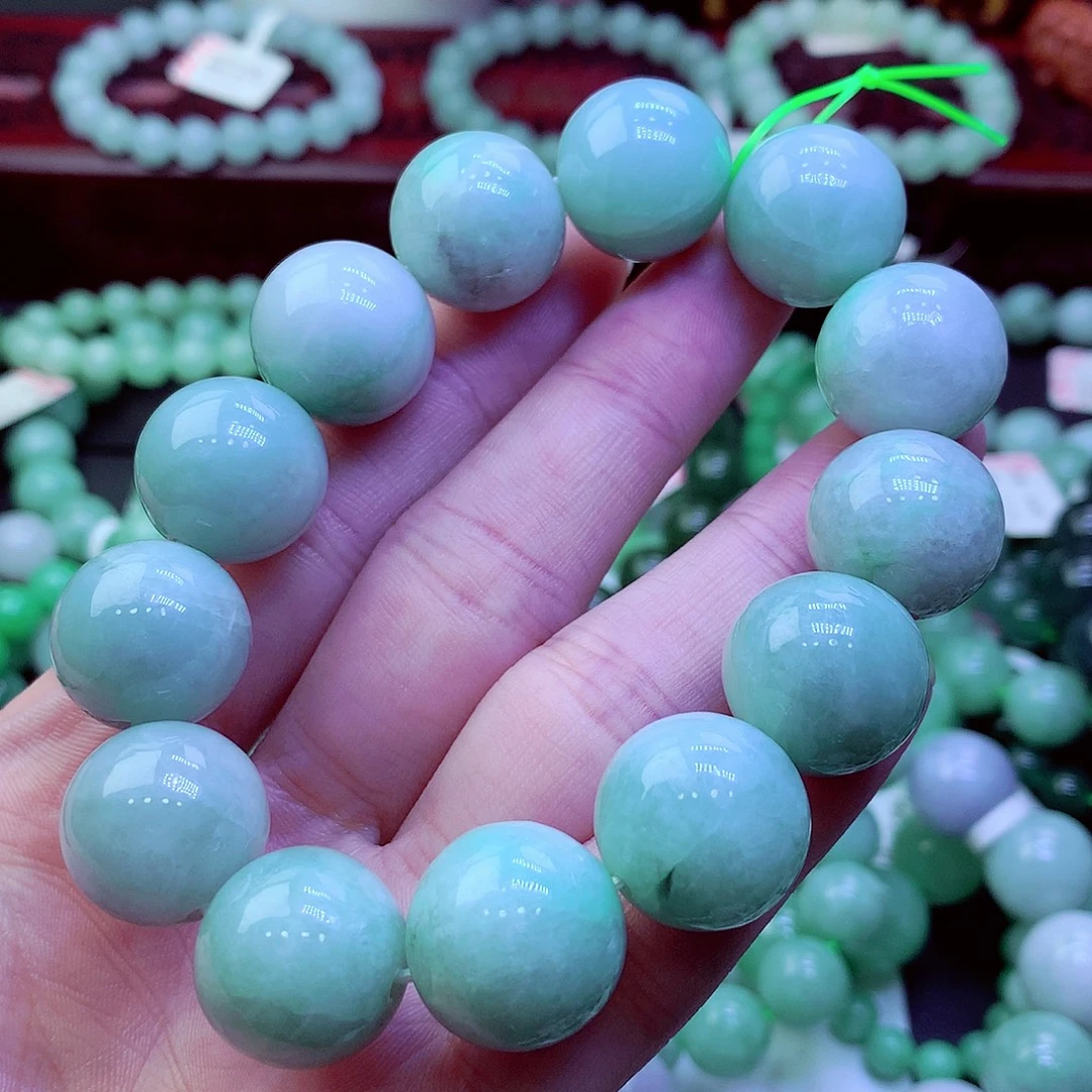 翡翠未镶嵌毛衣链