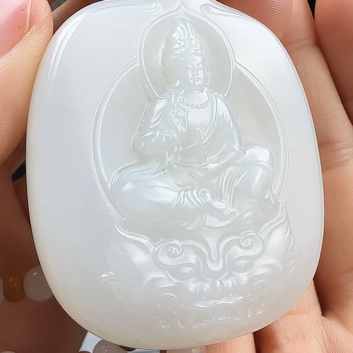 和田玉挂件未镶嵌定制发货