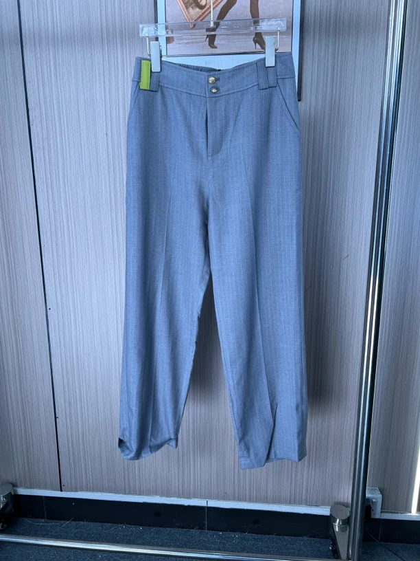 9337品牌撤柜女装FG时尚设计款休闲西裤