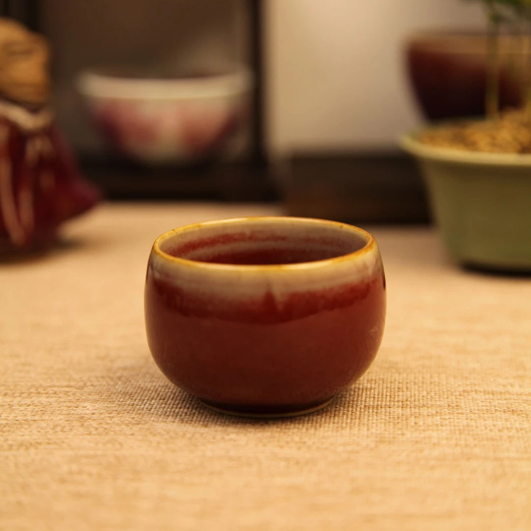 【新店开业】钧瓷纯手工窑变客人杯