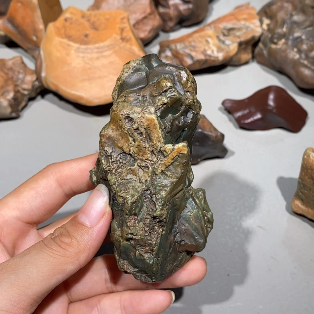 小***灰玛瑙/玉髓车挂合金63