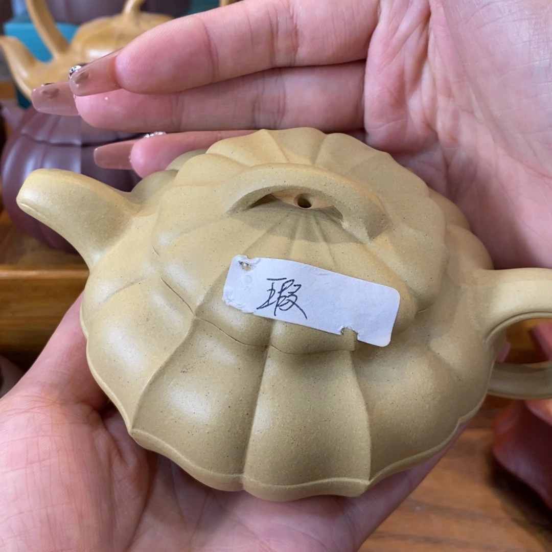 茶壶紫砂原矿泥料手工壶直播间