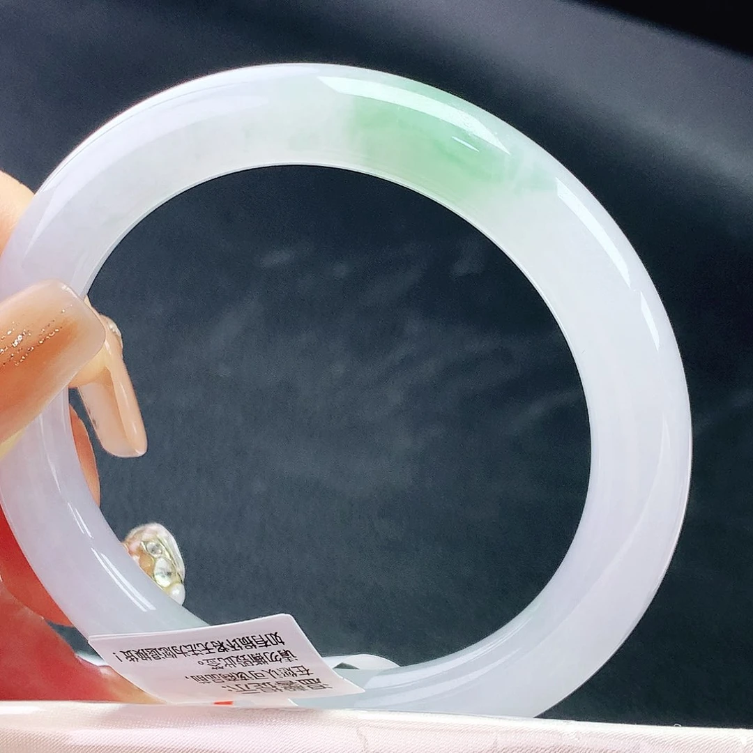 未镶嵌手镯翡翠58圈