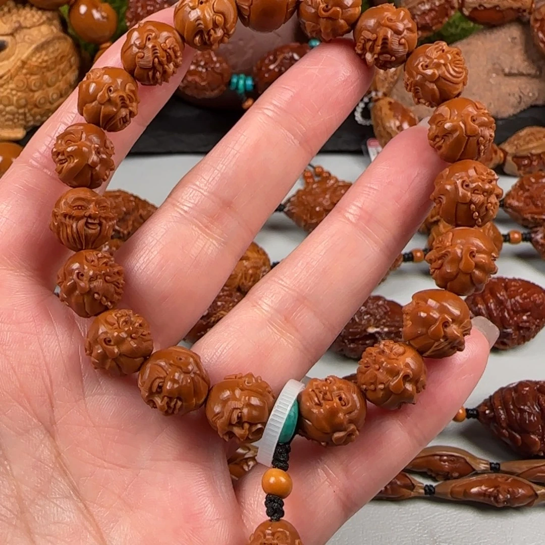 橄榄核手串/手链三十六罗汉手串