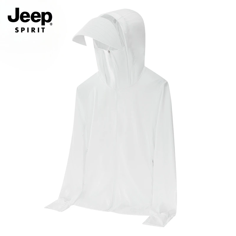 JEEP SPIRIT吉普夏季2025年新款舒适百搭男女款冰感透气防晒衣