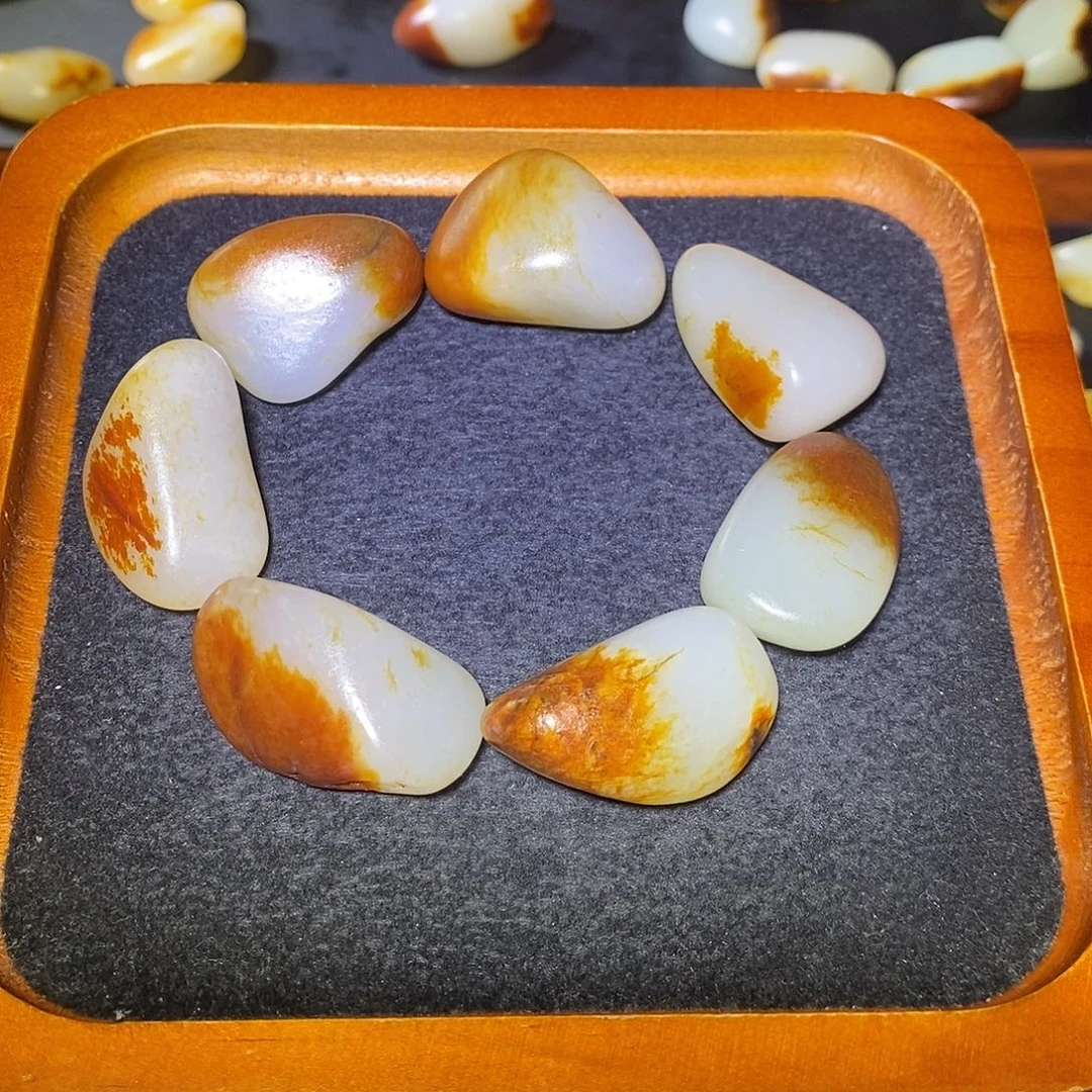 未镶嵌手串和田玉