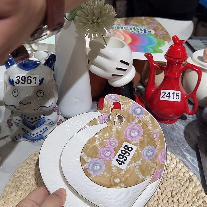 瓷片微瑕陶瓷介意慎拍4998