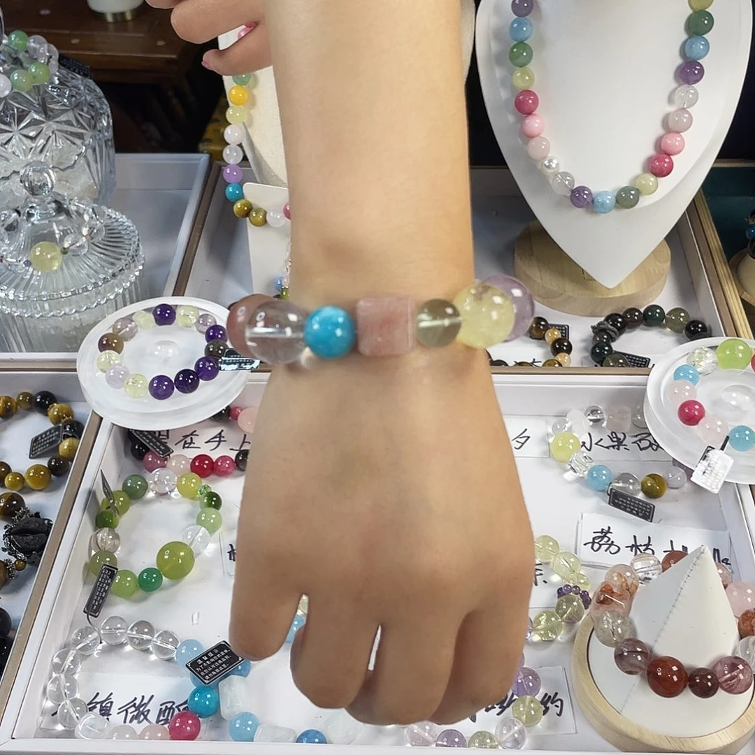 银S925镶嵌手链水晶
