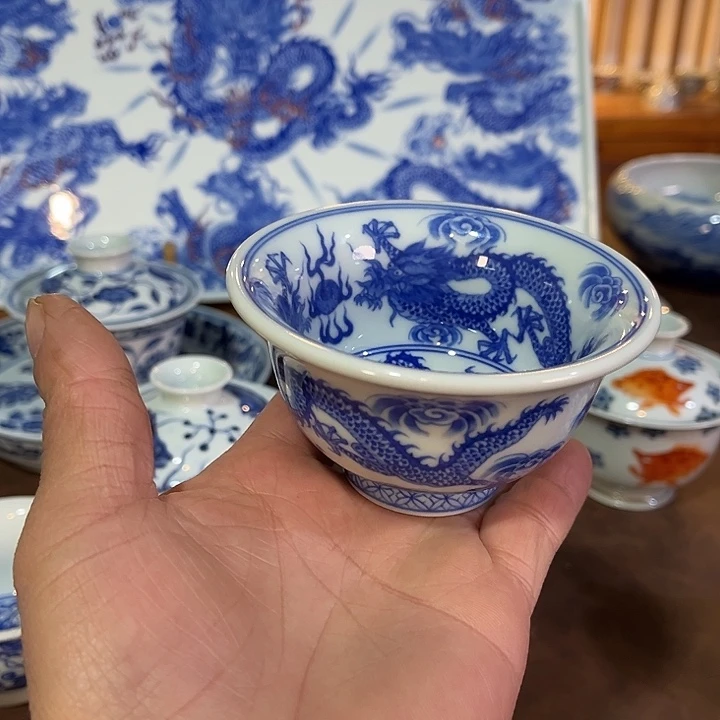 錡镇堂手工手绘杯