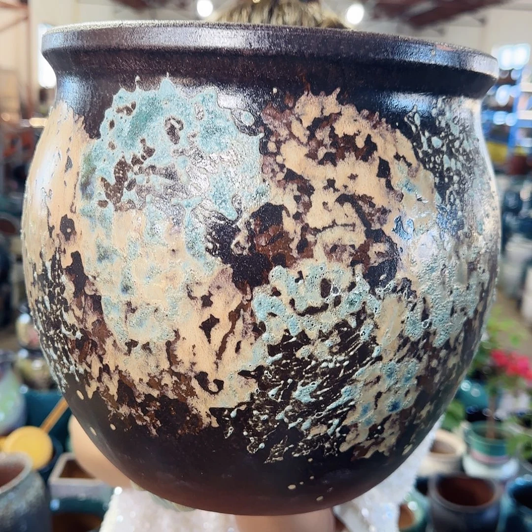 花盆紫砂高25口25