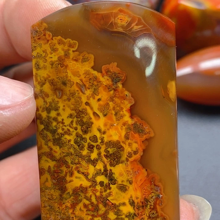 玛瑙/玉髓颈饰未镶嵌胜*索