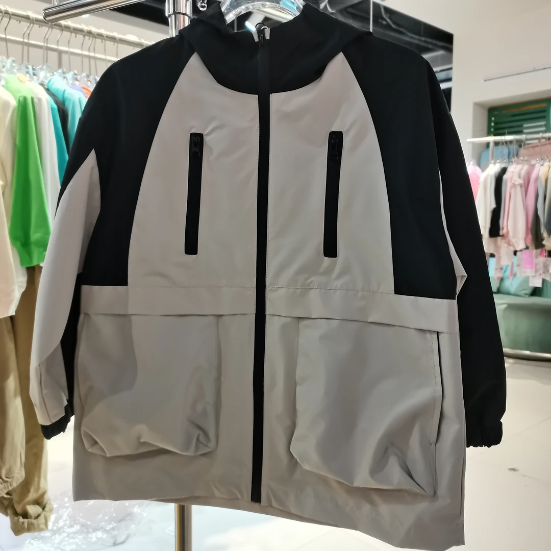 373春季新款大童冲锋衣