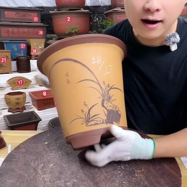 紫砂花盆工厂直发