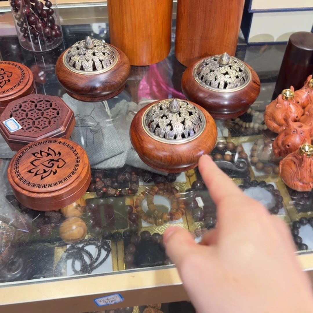 征***9大果紫檀（缅甸花梨） 香炉