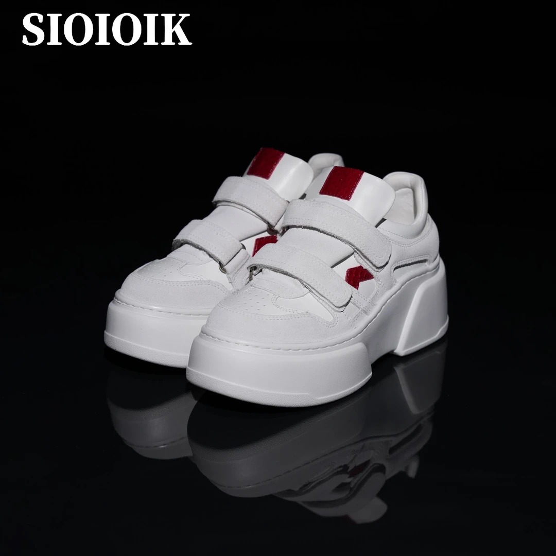 SIOIOIK/素卡透气厚底增高夏季舒适百搭休闲秋季8公分QM2519810