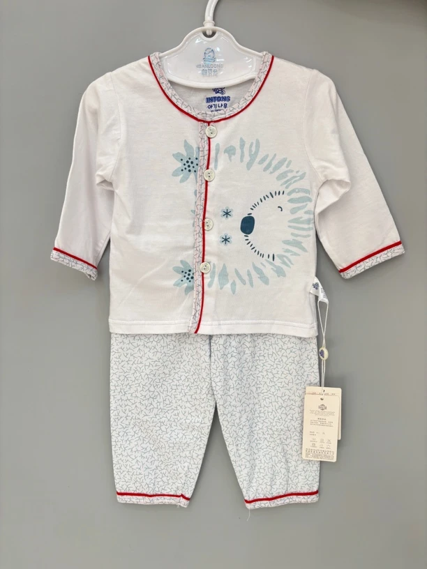 【麦哈哈】婴童树纯棉套装夏默认微瑕疵