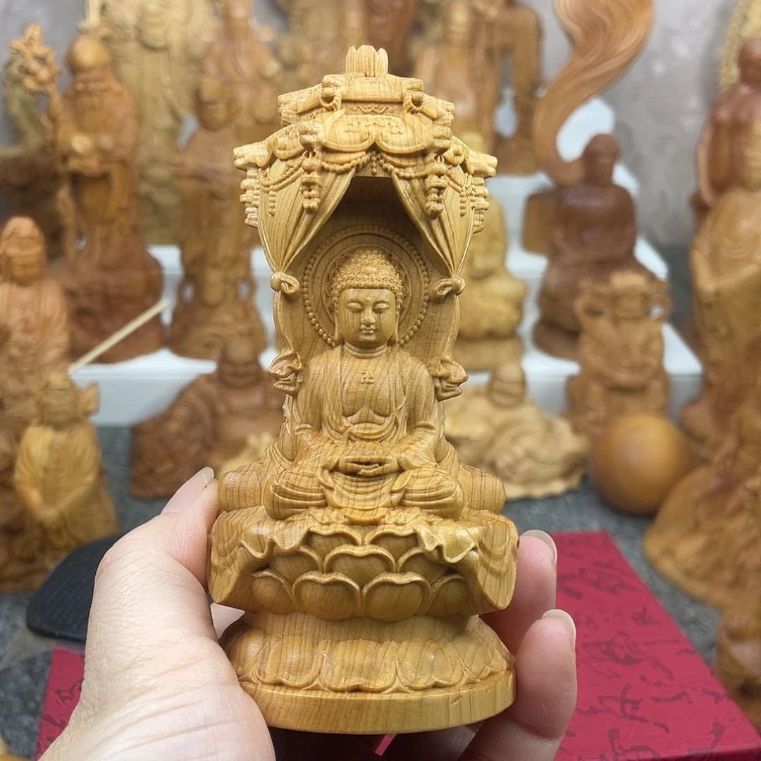 柏木崖柏摆件手把件