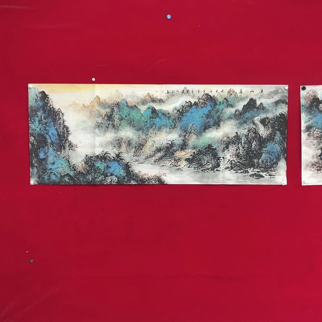 国画凌行志老师手绘国画精品