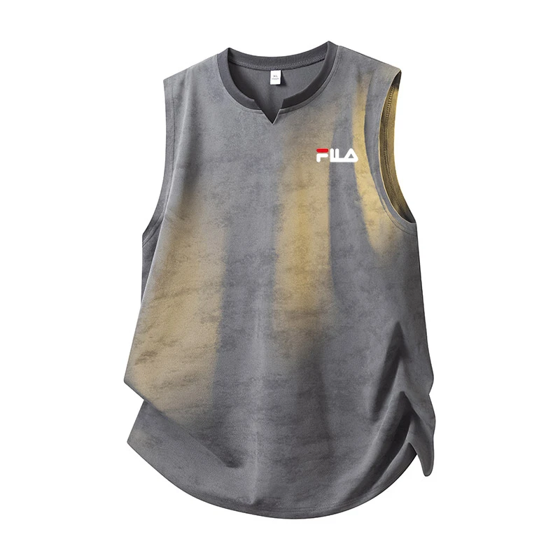 一折专区丨男士夏季新款运动马甲宽松型无袖T恤透气薄款男背心